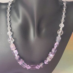 Number # 83: A Fluoride Moment, A HEALING STONE with a twinkle clear qts present